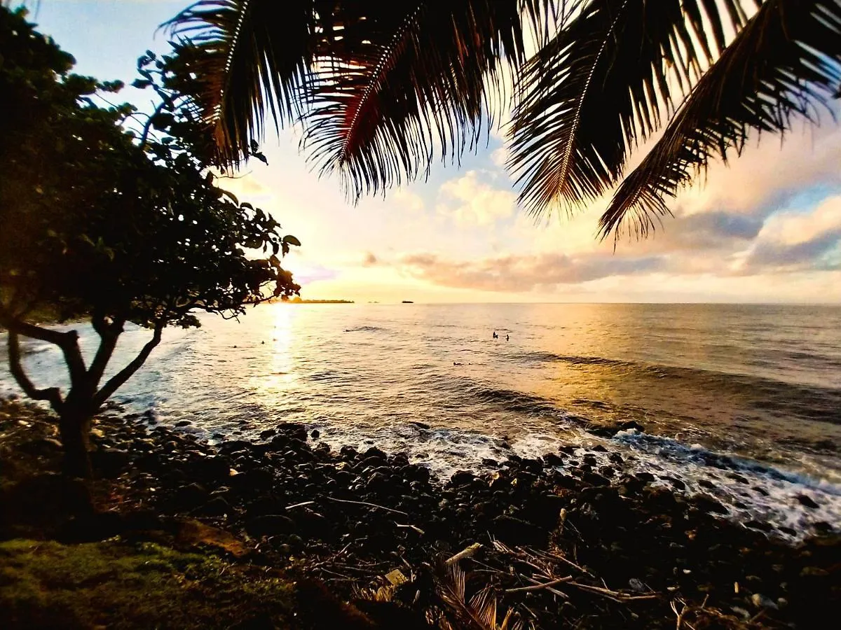 Holiday home Tahiti - Haumaru Beach Fare Mahina French Polynesia